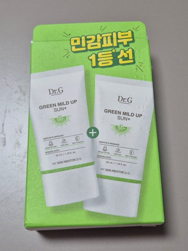닥터지 그린 마일드 업 선 플러스 35ml 1+1 기획세트 박스
